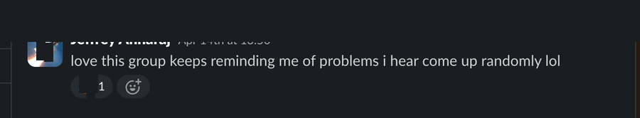 Member comment